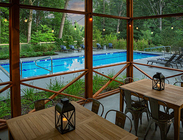 Outdoor pool at Beachwalk Vacation Rentals